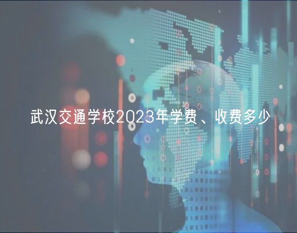 武漢交通學(xué)校2023年學(xué)費(fèi)、收費(fèi)多少