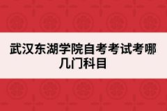 武漢東湖學院自考考試考哪幾門科目